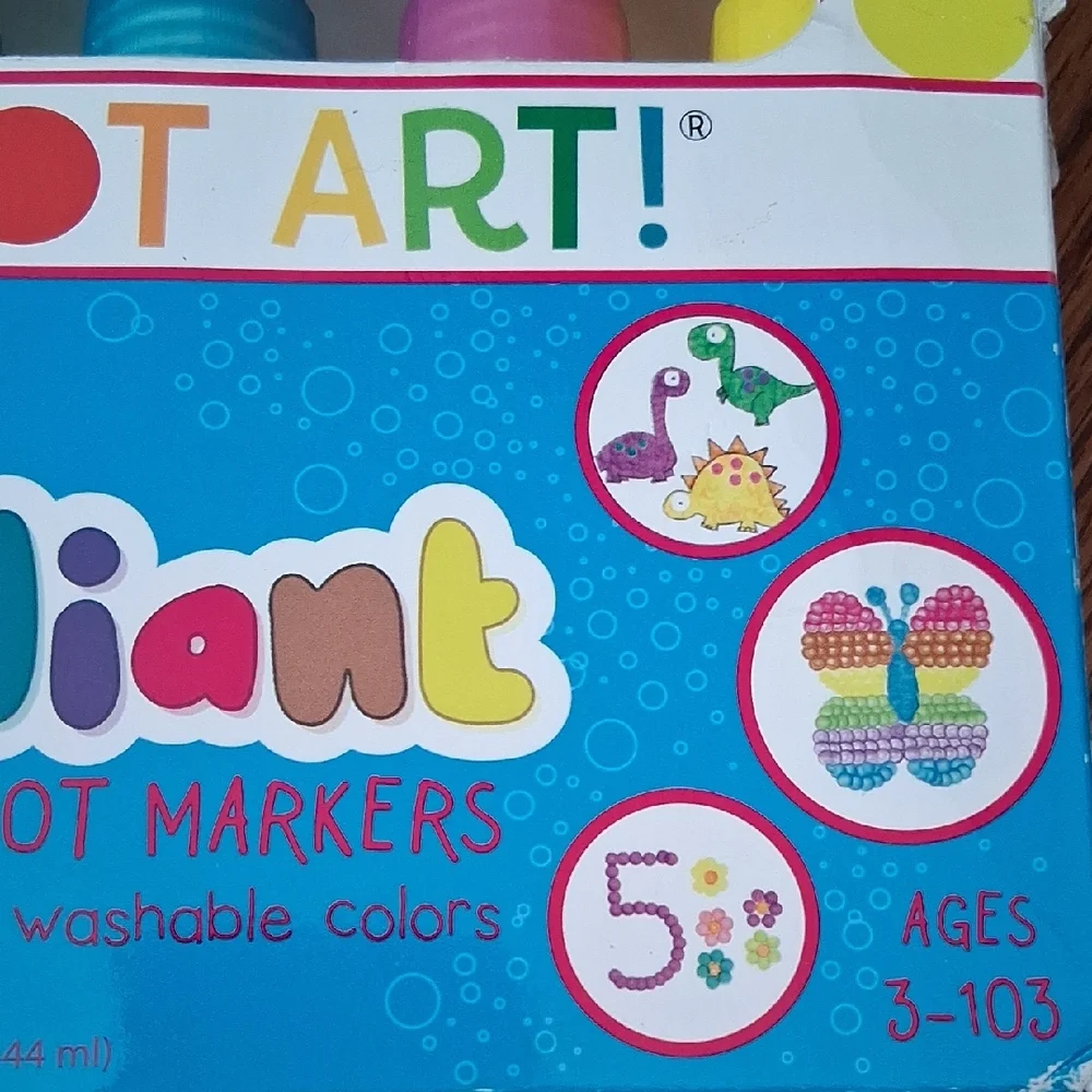 Brilliant Dot Markers Set - Multicolor
